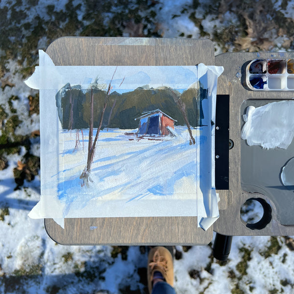 Tips for Painters: Plein Air in Winter